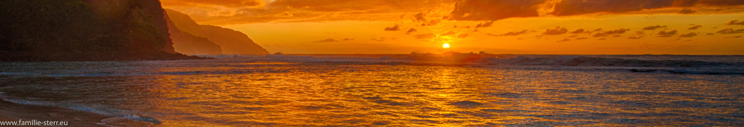 Sonnenuntergang Kauai